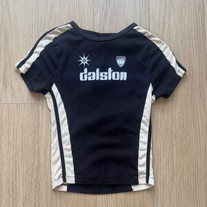 Black and Cream Shirt